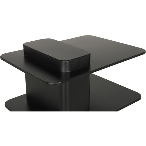 Concoction 28 X 26 inch Matte Black Side Table
