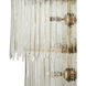 Electra 9 Light 29 inch Antique Brass Chandelier Ceiling Light