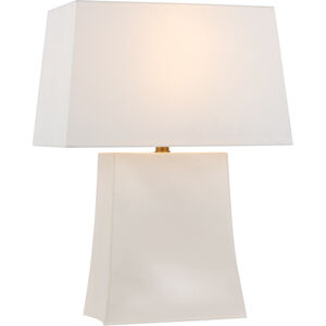 Chapman & Myers Lucera 26 inch 15 watt Ivory Table Lamp Portable Light, Medium