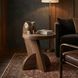 Saturn 29 X 28 inch Dark Walnut Side Table