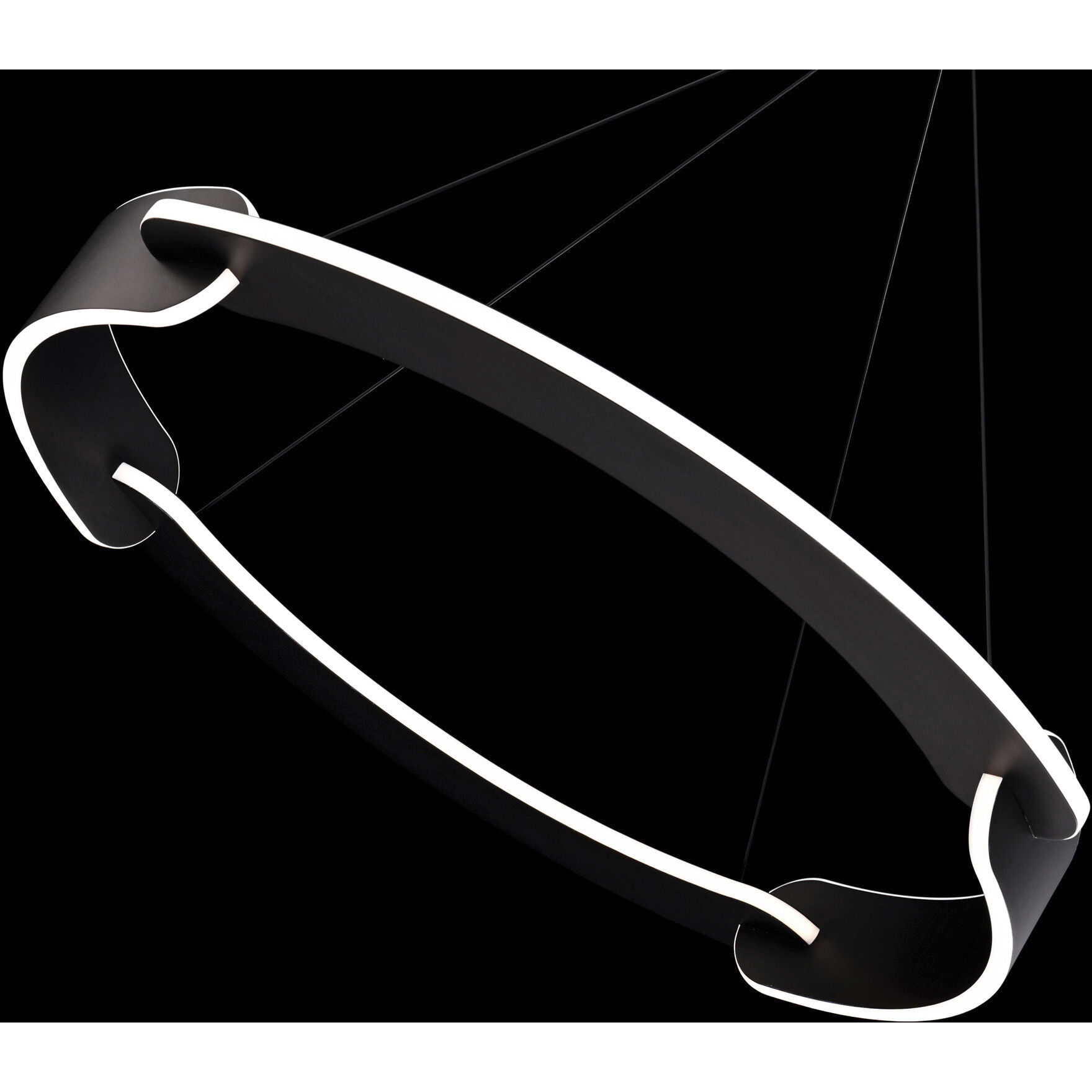 Ilios 4 Light 29 inch Black Pendant Ceiling Light