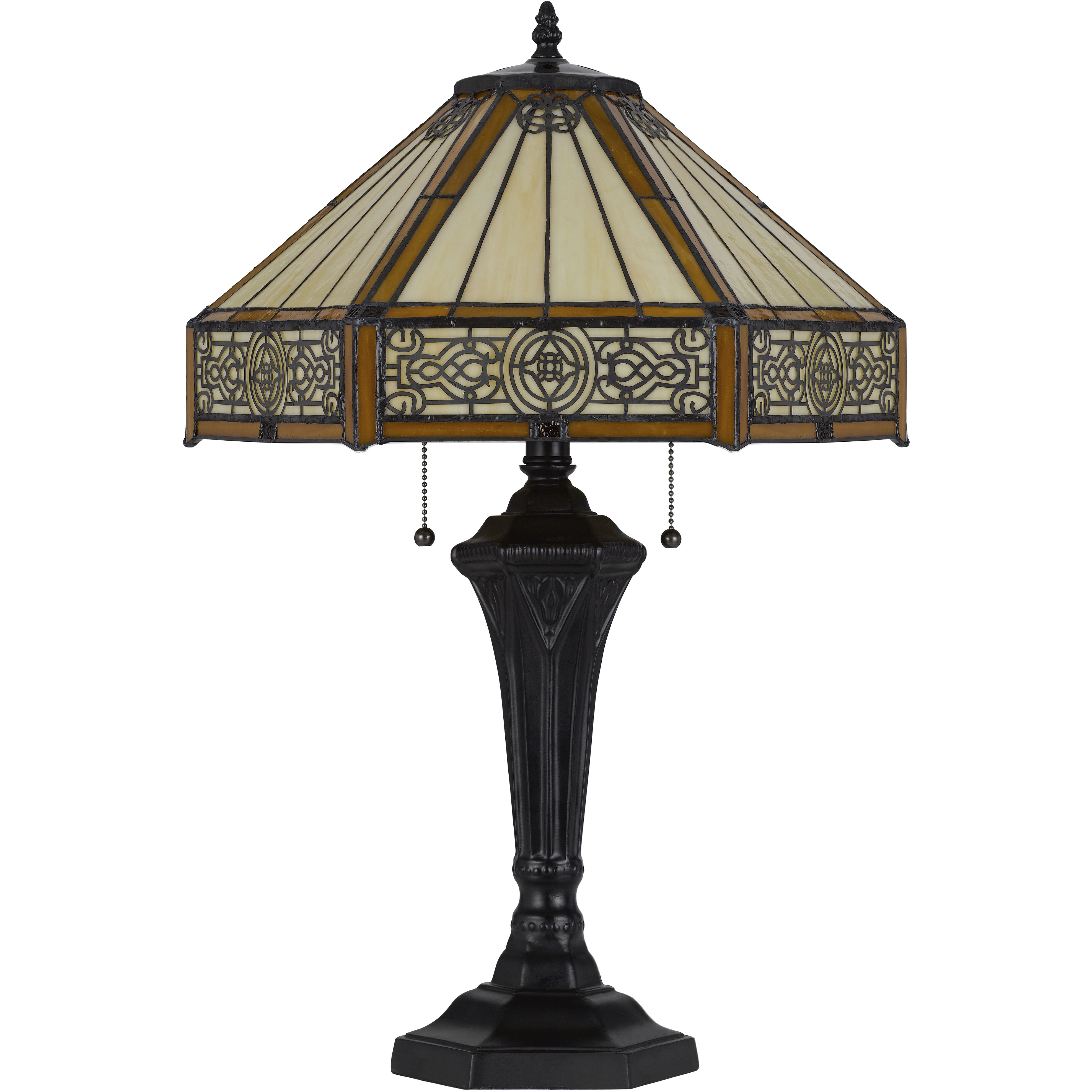 3112 Tiffany 24 inch 60.00 watt Dark Bronze Table Lamp Portable Light