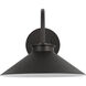 Sean Lavin Modern Barn Light LED 10.5 inch Textured Black Outdoor Wall Lantern