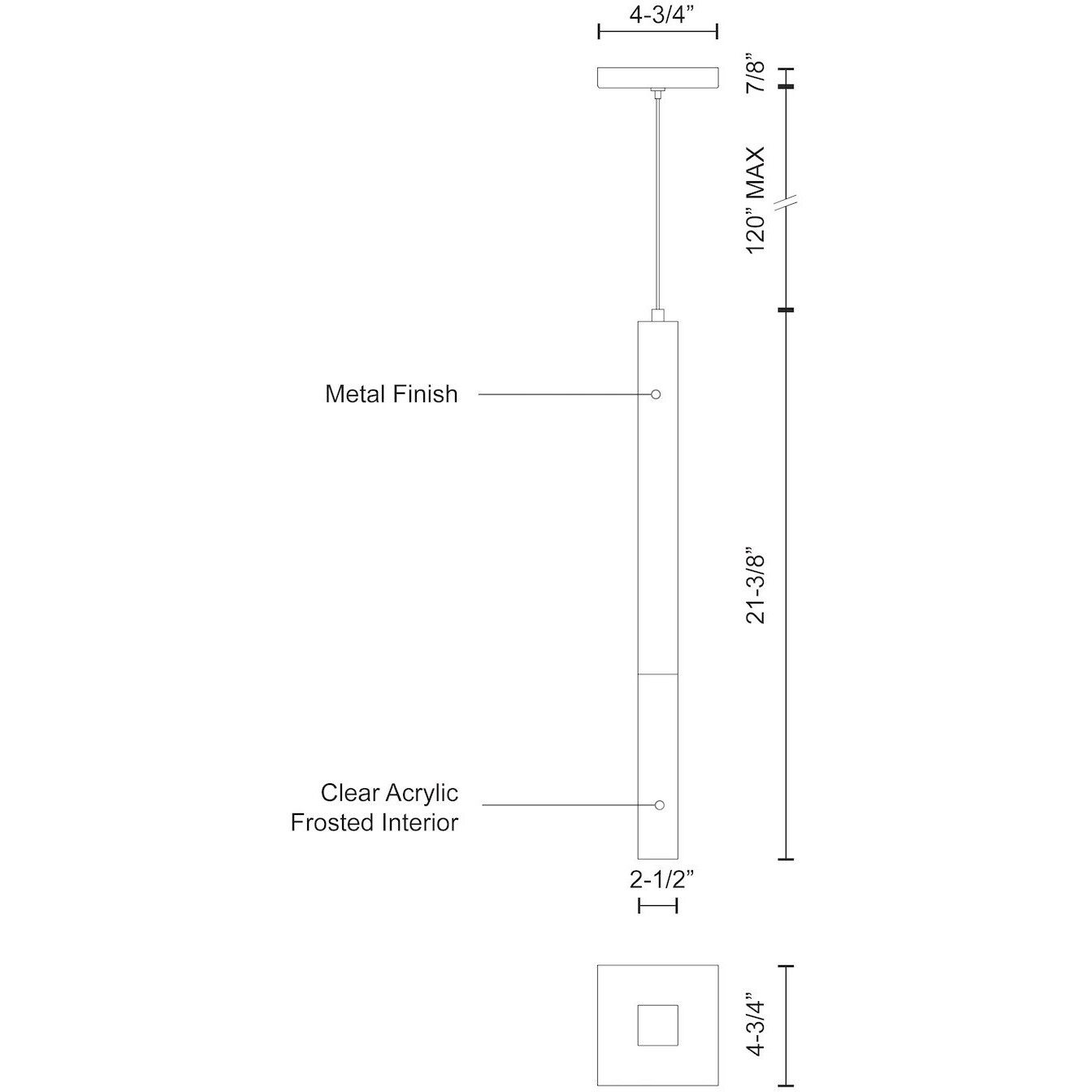 Martelo Pendant Ceiling Light