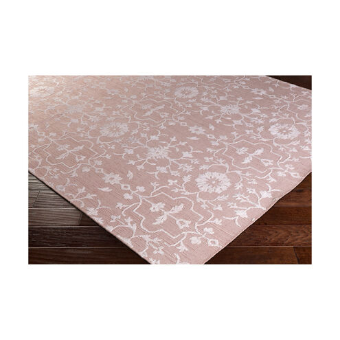 Norval 156 X 108 inch Blush/Rose Rugs, Viscose and Wool