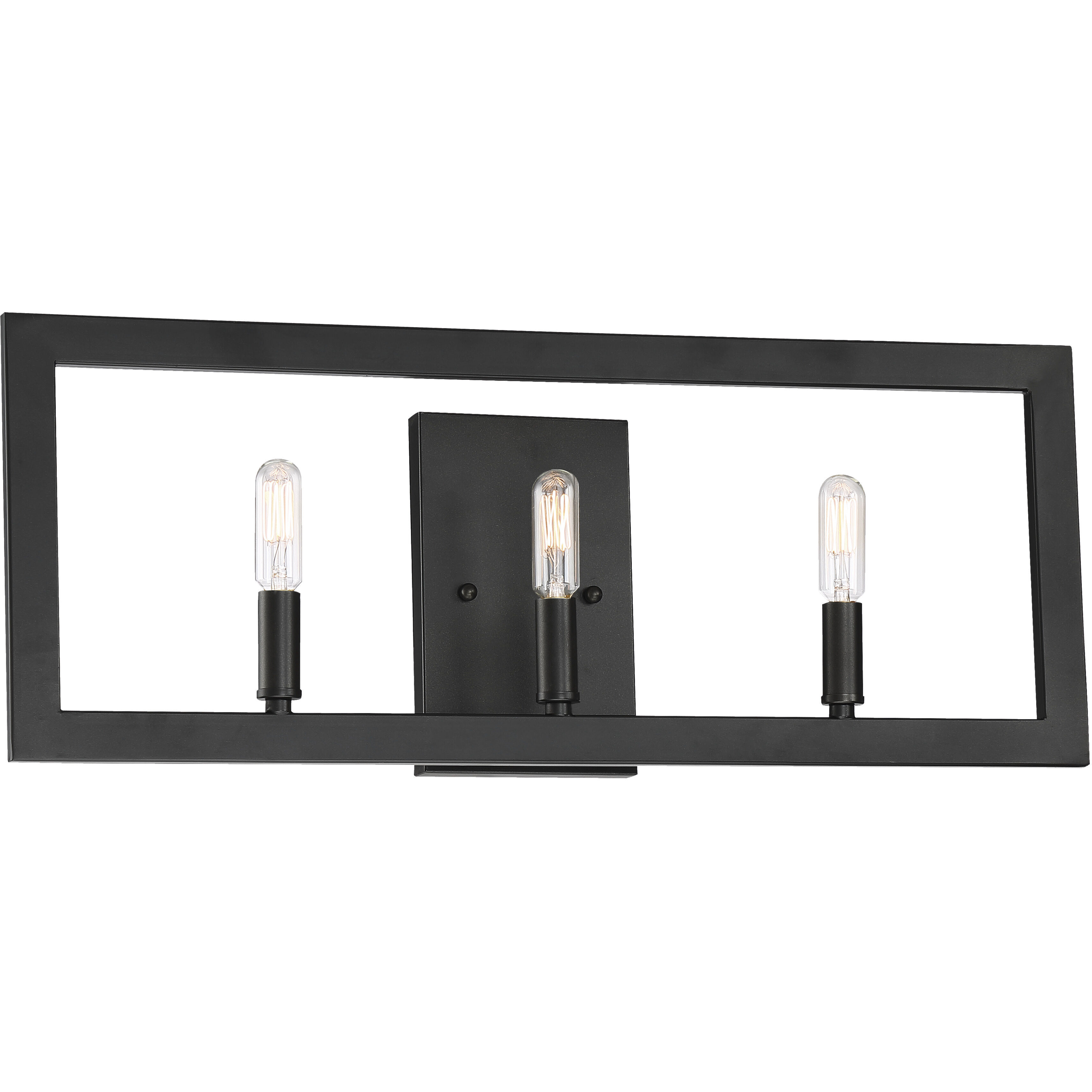 Portrait 3 Light 23.25 inch Espresso Vanity Light Wall Light