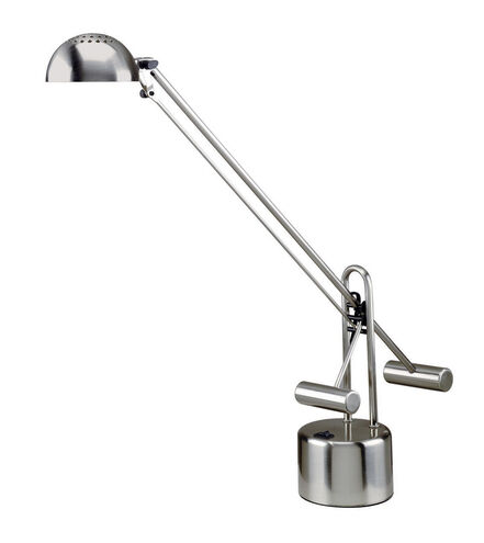 Halotech 25 inch 8.00 watt Polished Steel Desk Lamp Portable Light