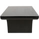Ward 68 X 28 inch Hand Rubbed Black Coffee Table