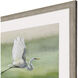 Animals Collection Green Framed Art