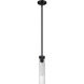 Beau 1 Light 4.75 inch Matte Black Pendant Ceiling Light