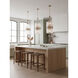 Aurora 9 Light 18 inch Havana Gold Pendant Ceiling Light