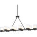 Donovan 10 Light 61.02 inch Bronze Highlight Chandelier Ceiling Light