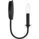 Stone Canyon Sconce Wall Light in Black