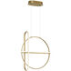 Berkley 3 Light 6.75 inch Chandelier