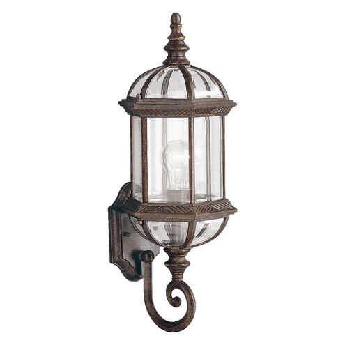 Barrie 1 Light 22 inch Tannery Bronze Outdoor Wall, Medium