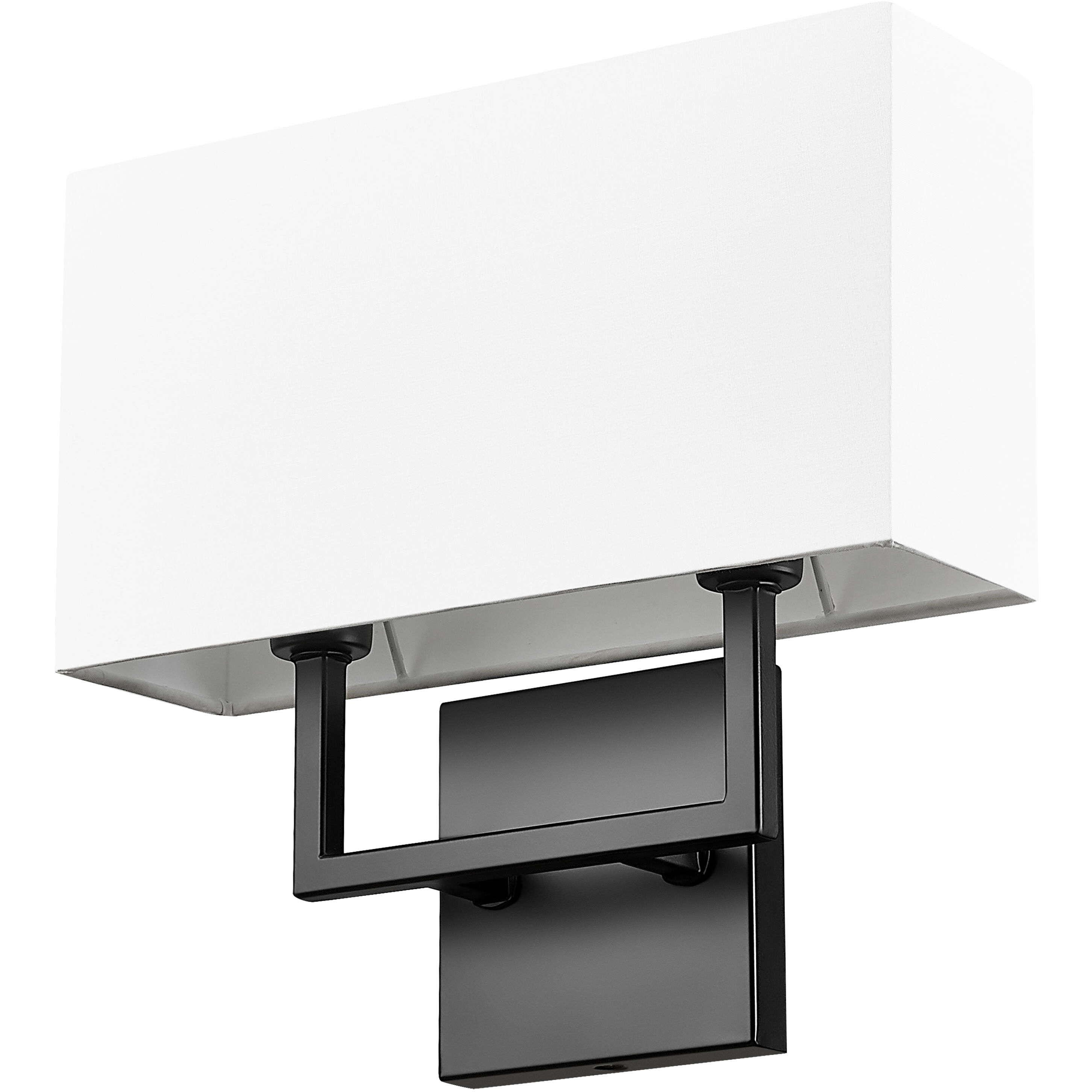 Saxon Wall Sconce Wall Light in Matte Black