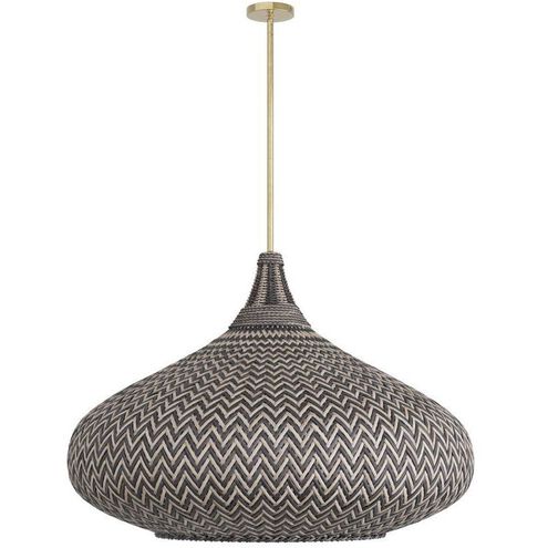 Tulum Black Pendant Ceiling Light