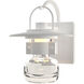 Mason 1 Light 9.7 inch Coastal White Outdoor Sconce, Small