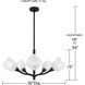 Adelyn 5 Light 30 inch Oil Rubbed Bronze Chandelier Ceiling Light