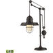 Farmhouse 32 inch 9.00 watt Oil Rubbed Bronze Desk Lamp Portable Light