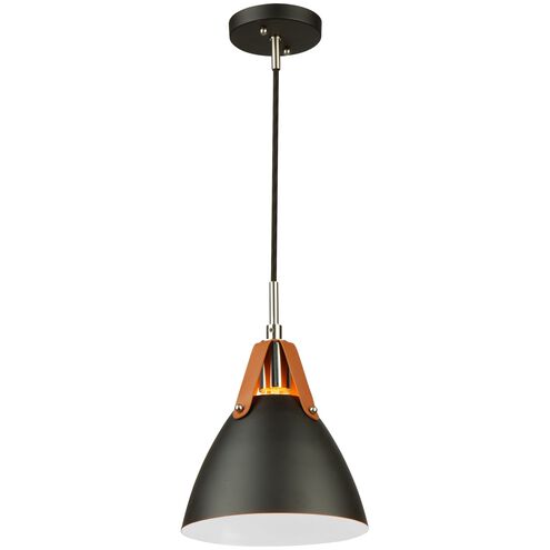Tote LED 9 inch Black Pendant Ceiling Light