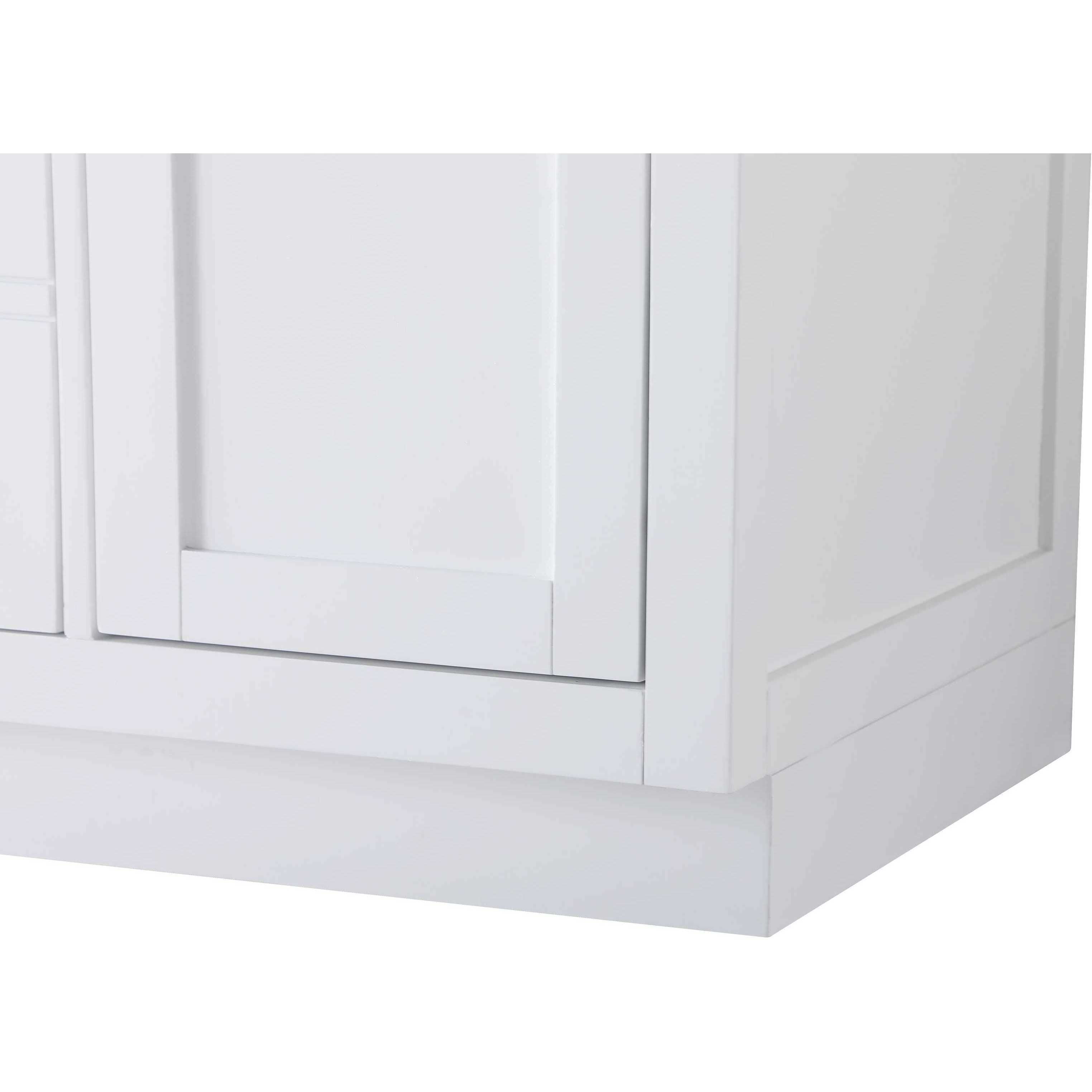 Alden 42 X 35 inch White Bathroom Vanity Cabinet
