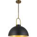 Alora Mood Harper Pendant Ceiling Light in Matte Black