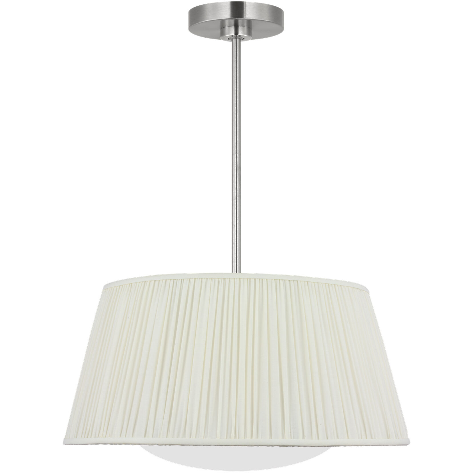Vilera LED 18.13 inch Brushed Nickel Pendant Ceiling Light