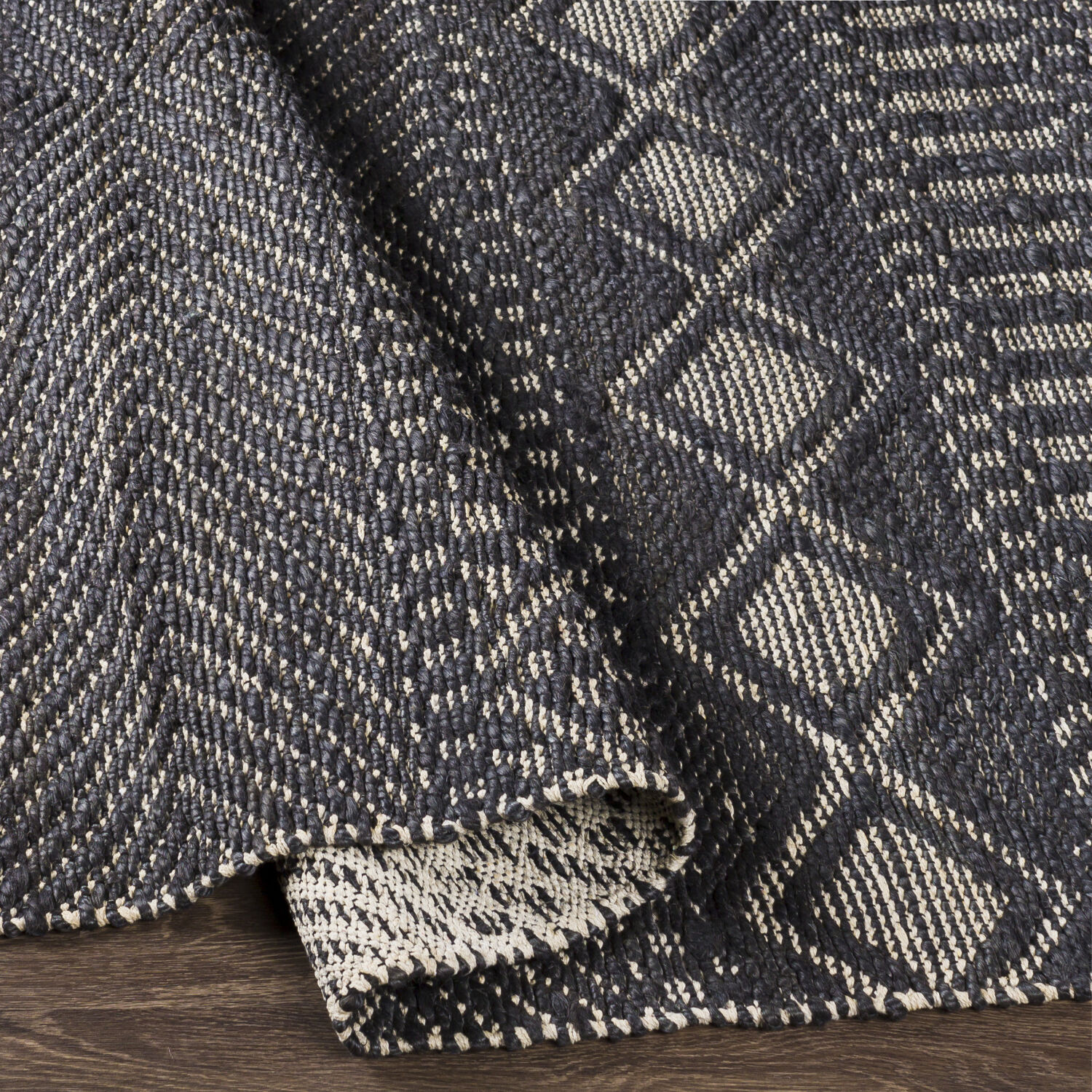 Santa Barbara 144 X 106 inch Black Rug in 9 X 12, Rectangle