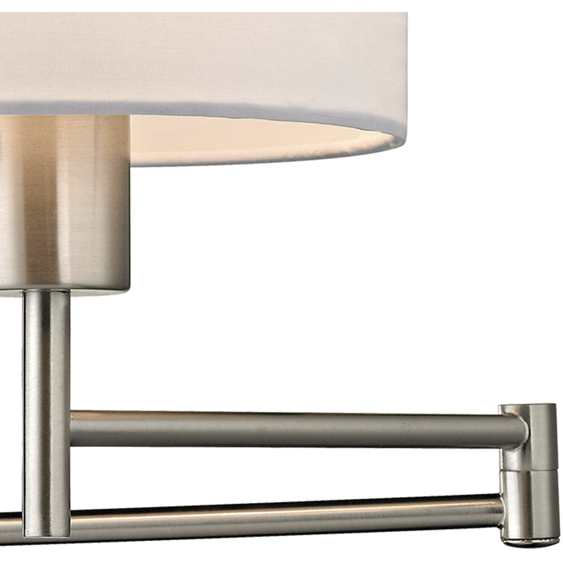 Carson 20 inch 75 watt Brushed Nickel Swingarm Sconce Wall Light