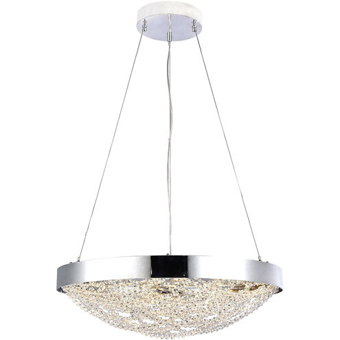Canada LED 25 inch Chrome Chandelier Ceiling Light