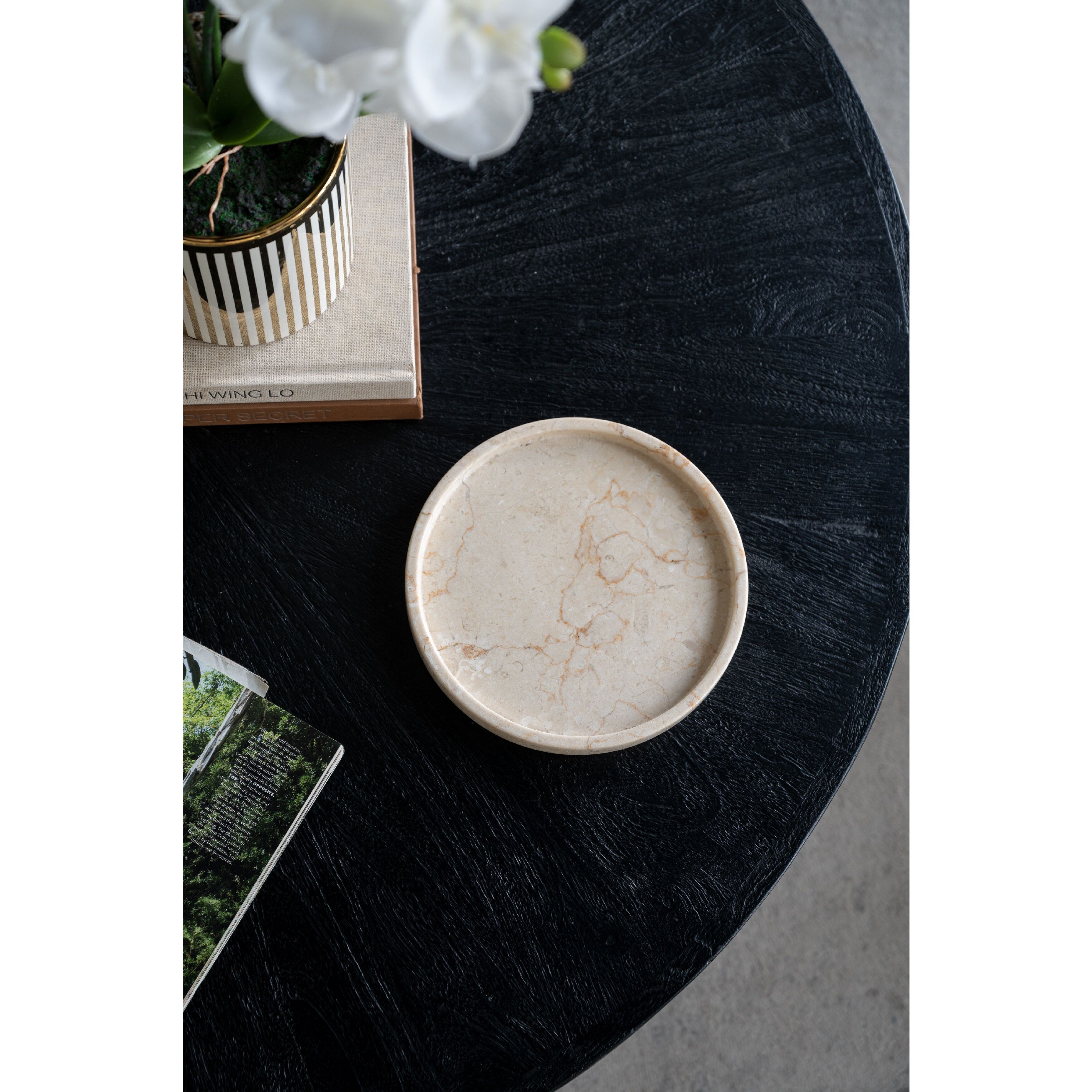 Anita 11.8 X 11.8 inch Cream Decorative Plate