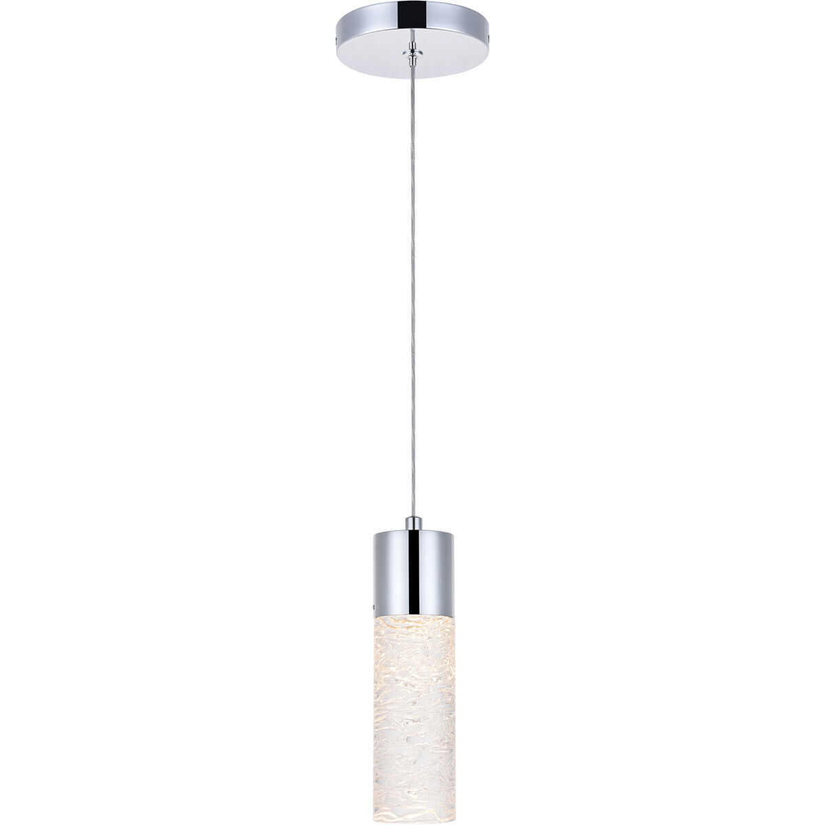 Constellation LED 5 inch Chrome Pendant Ceiling Light