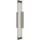 Boulevard LED 18 inch Brushed Nickel Bath Vanity & Wall Light in 4000K, dweLED