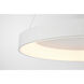 Conc LED 24 inch Matte White Pendant Ceiling Light