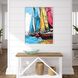 Paragon Multi and Blue and Red and Yellow Canvas