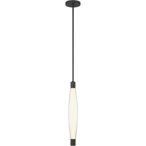 Verto LED 3 inch Dark Matte Black Pendant Ceiling Light