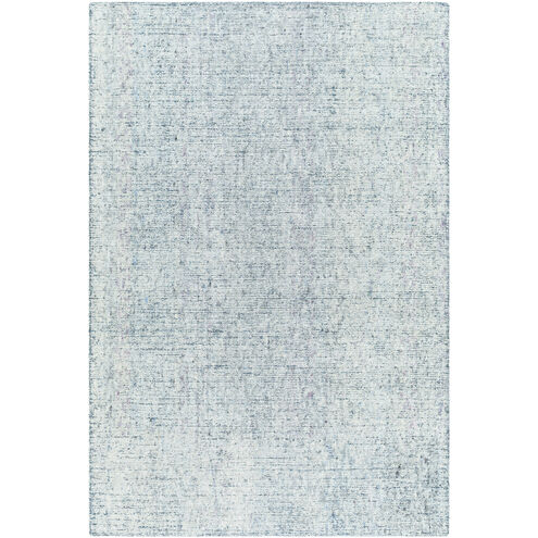 Alicia 120 X 96 inch Ivory/Charcoal/Dark Blue Handmade Rug in 8 x 10