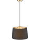 Lamia 1 Light 16 inch Gold Mini Pendant Ceiling Light