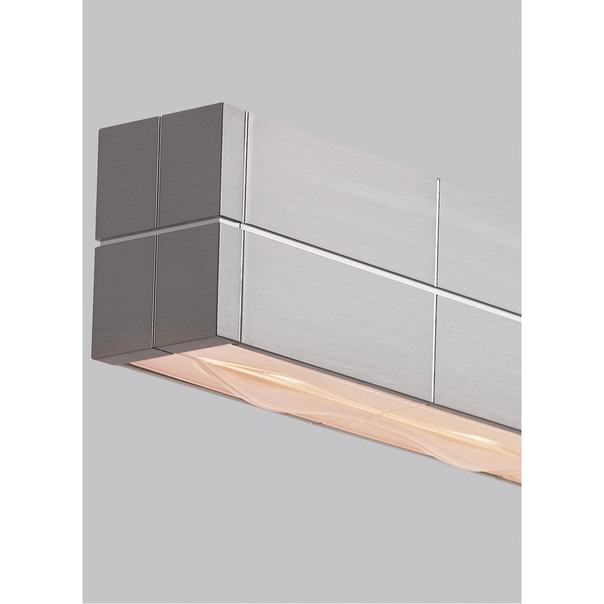 Biza LED 46.26 inch Satin Nickel Linear Suspension Ceiling Light