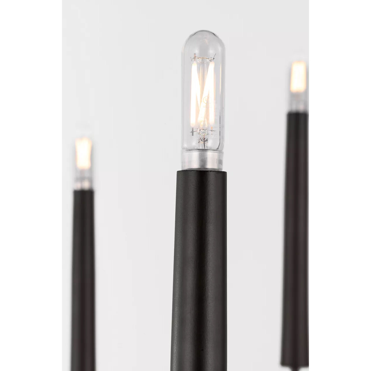 Ellen DeGeneres Lois 8 Light 34 inch Aged Iron Chandelier Ceiling Light