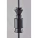 Elton 68 inch 100 watt Black and Black Rubber Wood Floor Lamp Portable Light