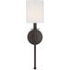 Traditional 1 Light 5 inch Oil Rubbed Bronze Wall Sconce Wall Light