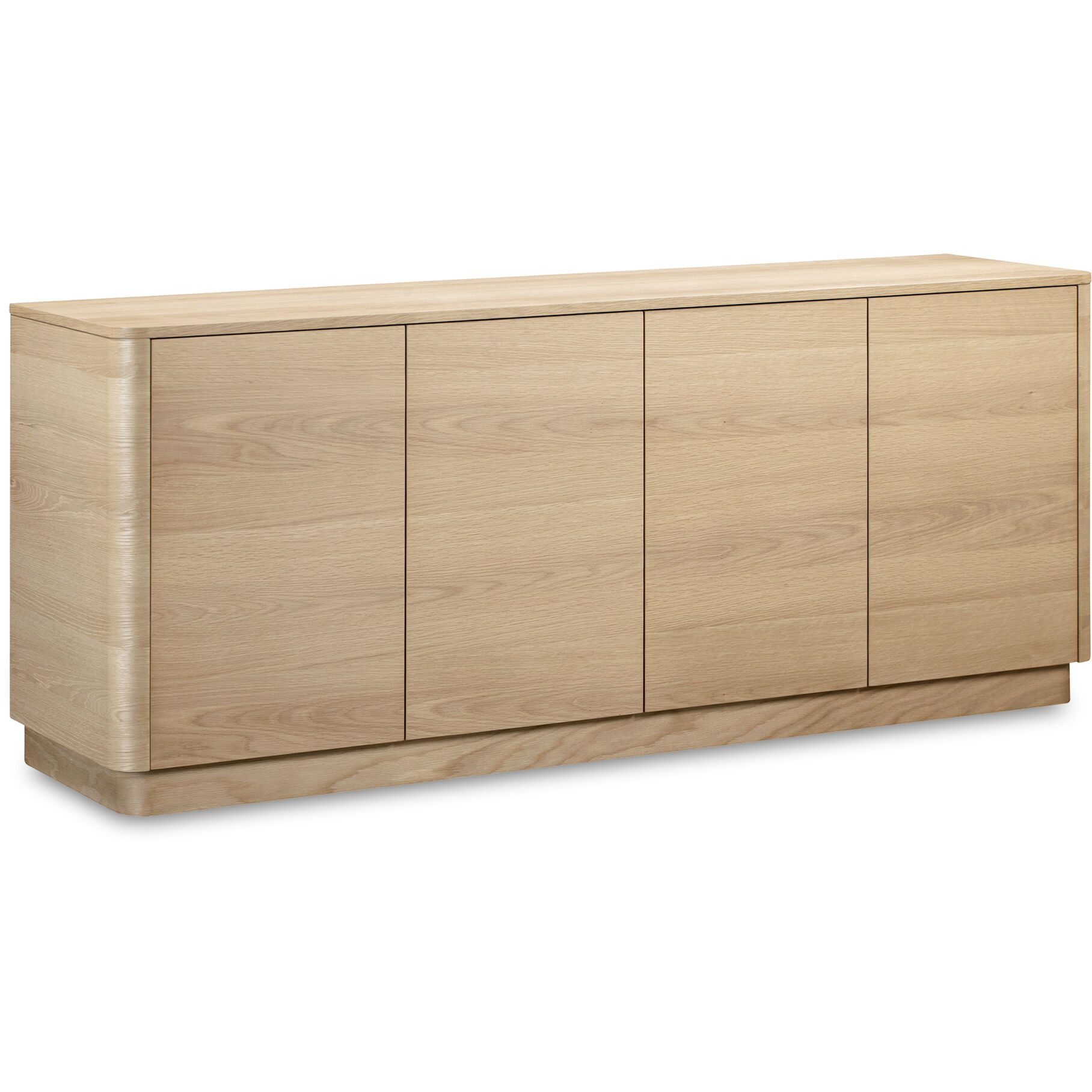 Round Off 72 X 19 inch Natural Sideboard