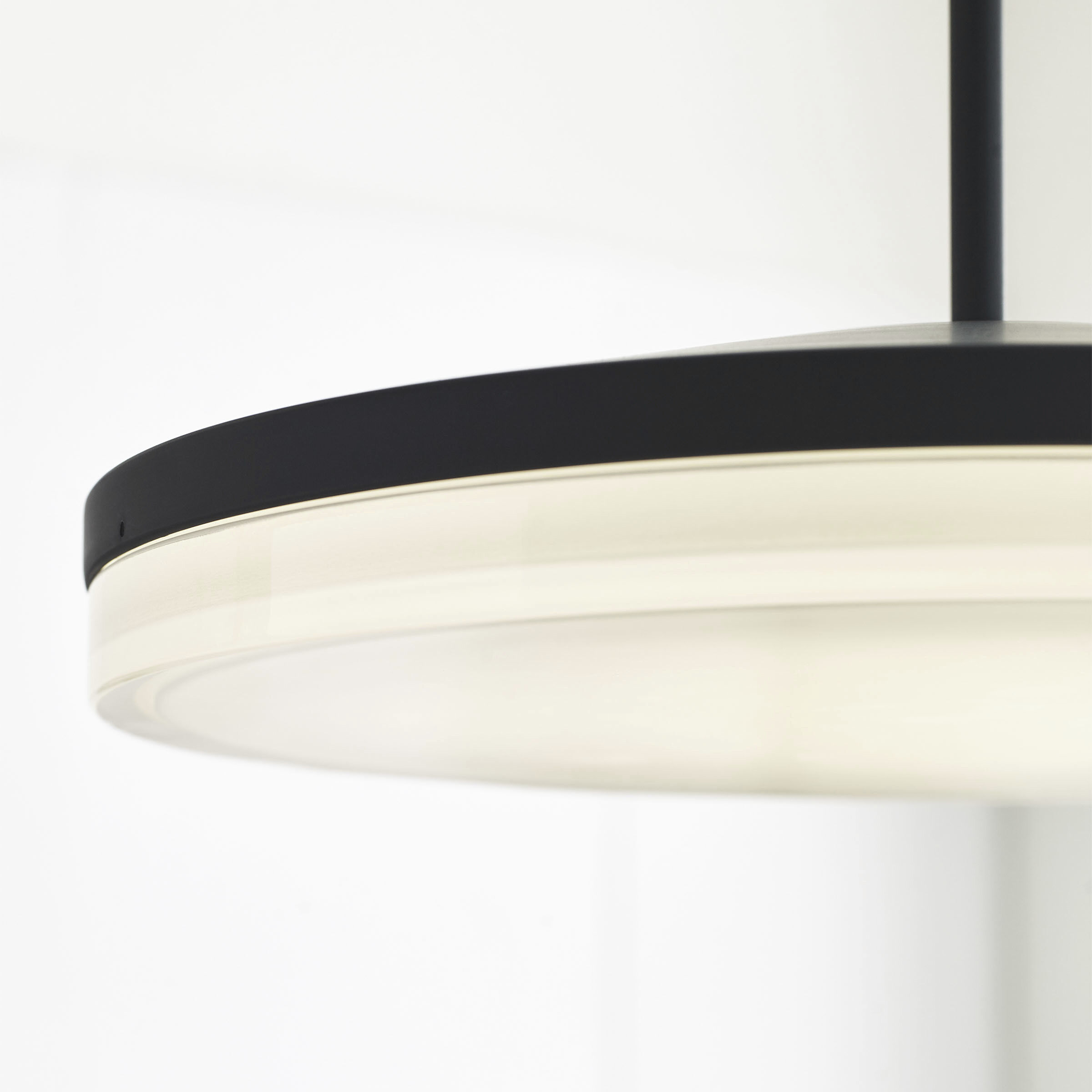 Sean Lavin Wyatt LED 16 inch Nightshade Black Pendant Ceiling Light, Integrated LED