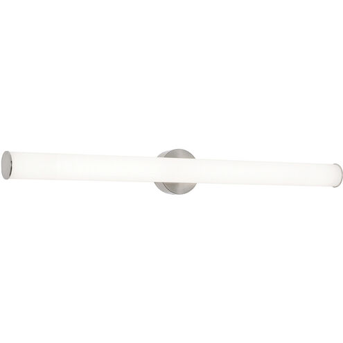 Leia LED 36.75 inch Satin Nickel Vanity Light Wall Light in 36 in