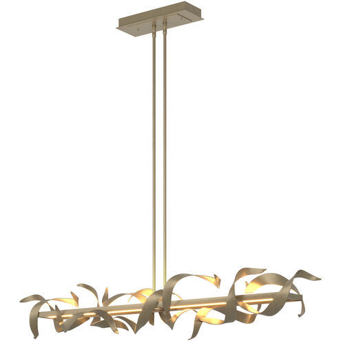 Folio LED 63.4 inch Soft Gold Pendant Ceiling Light, Large