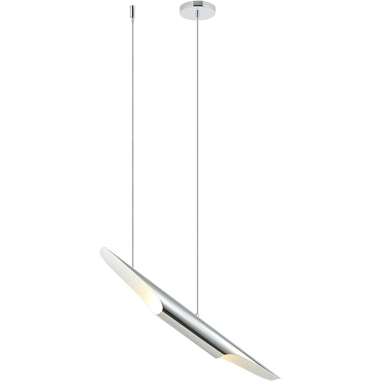 Stylus 2 Light 2.88 inch Chrome Chandelier Ceiling Light