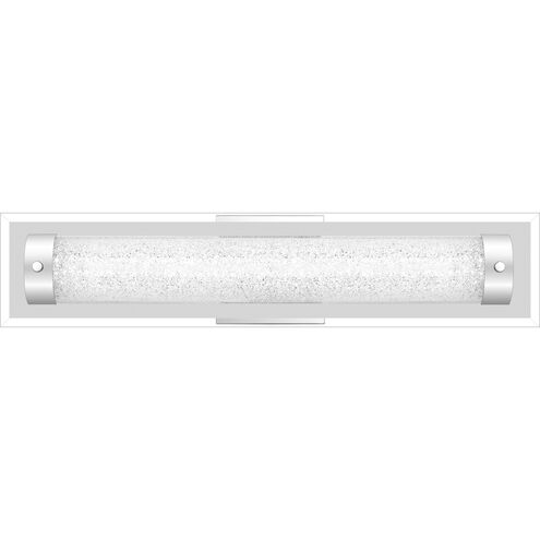 Glitz LED 22 inch Polished Chrome Vanity Light Wall Light