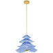 Embark 1 Light 20 inch Gold Pendant Ceiling Light